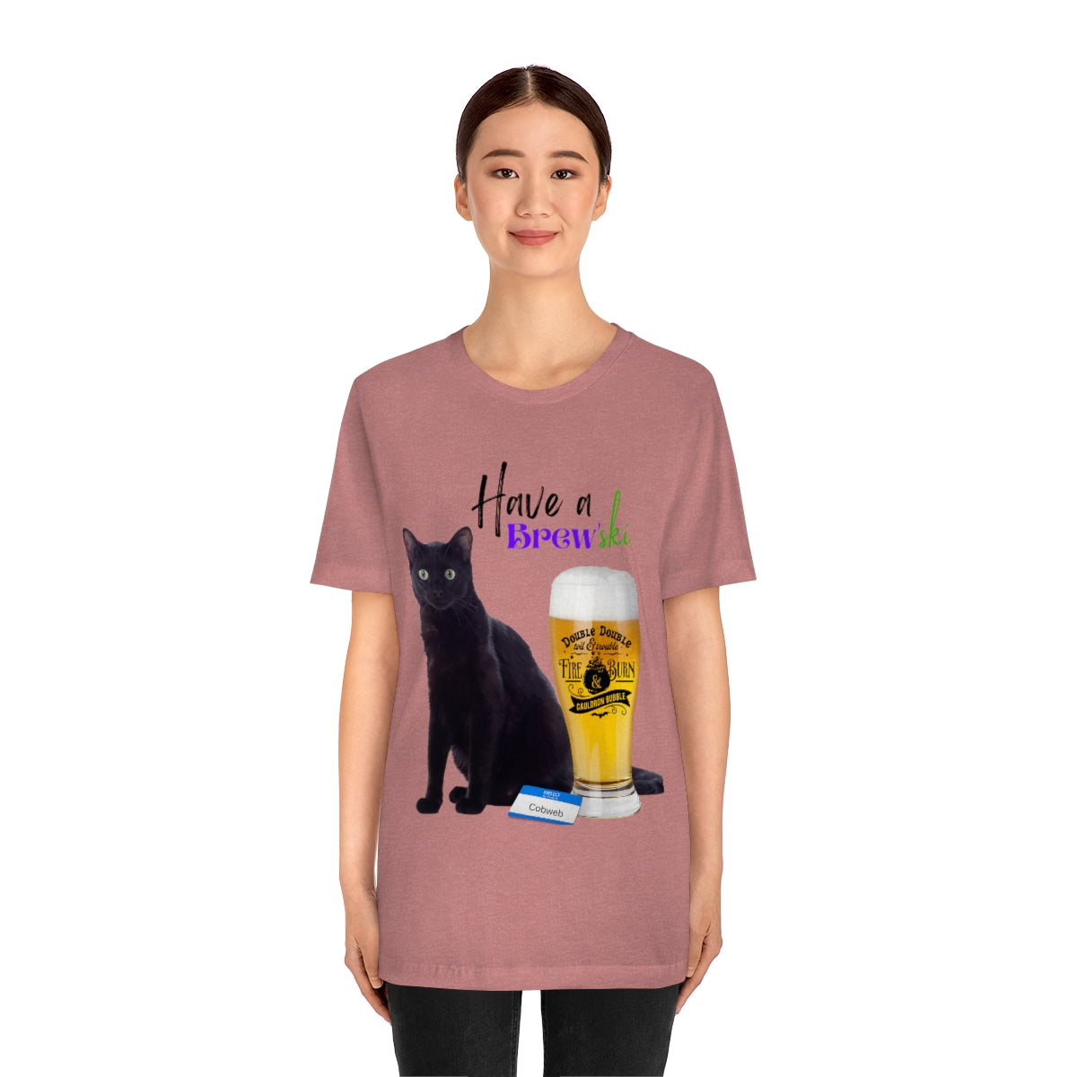 Black Cat Unisex Jersey Short Sleeve Tee