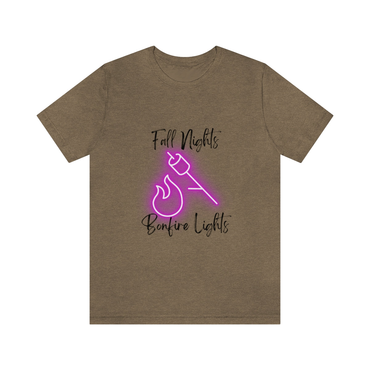 Neon Bonfire Unisex Jersey Short Sleeve Tee