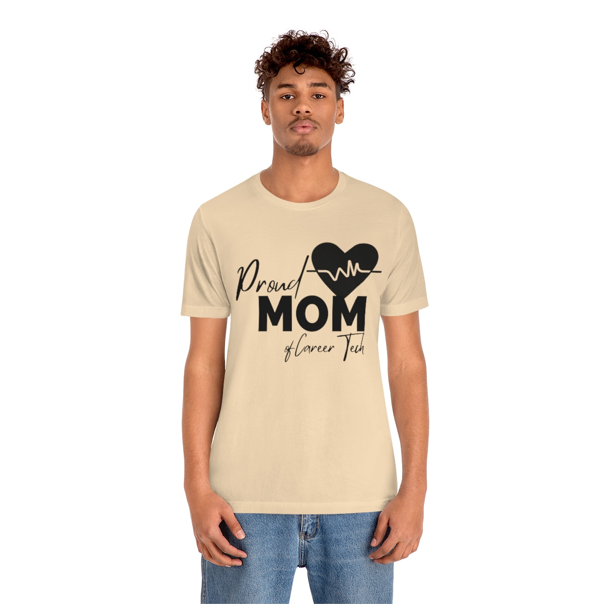 Proud Mom of Career Tech Student Jersey Short Sleeve Tee