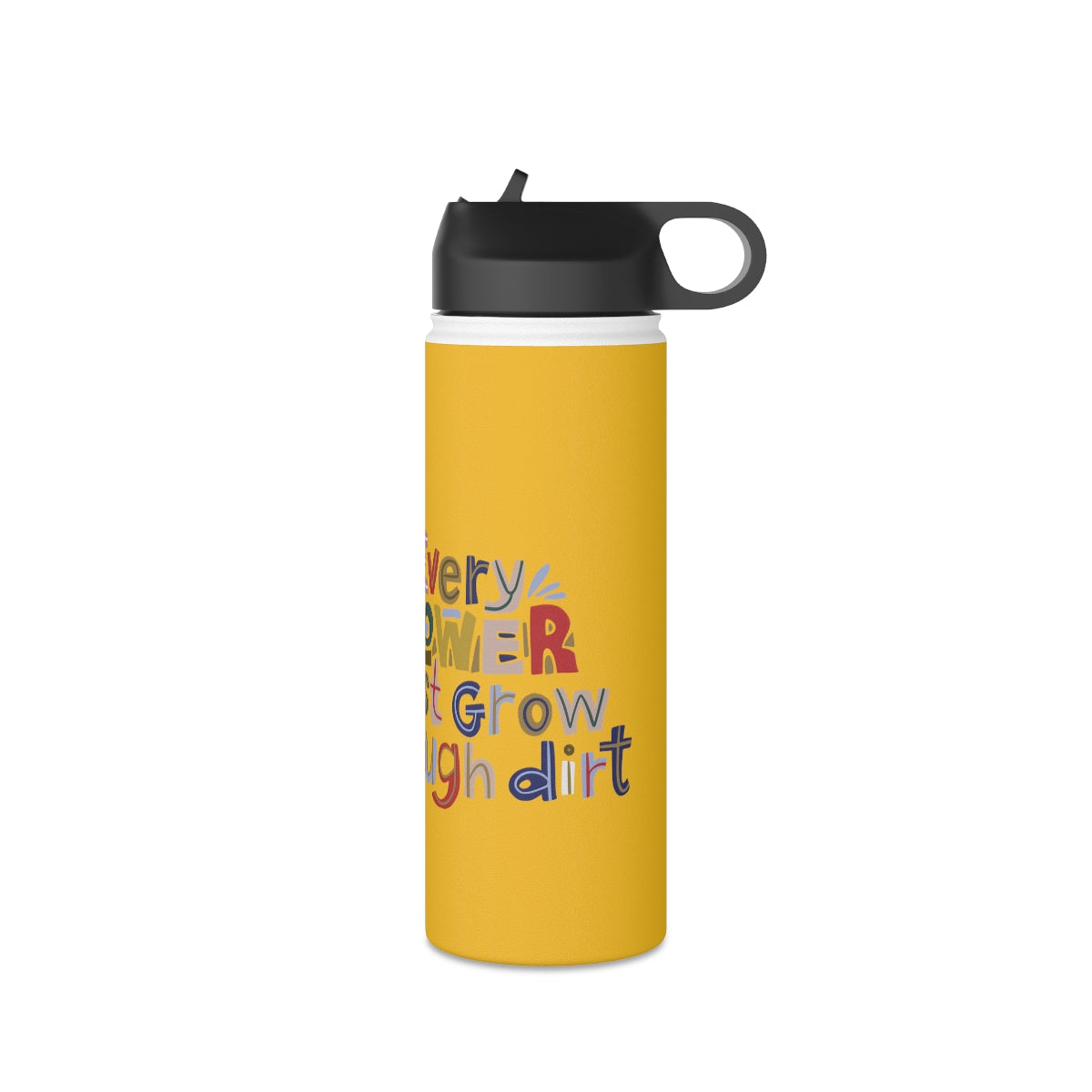 Stainless Steel Water Bottle, Standard Lid