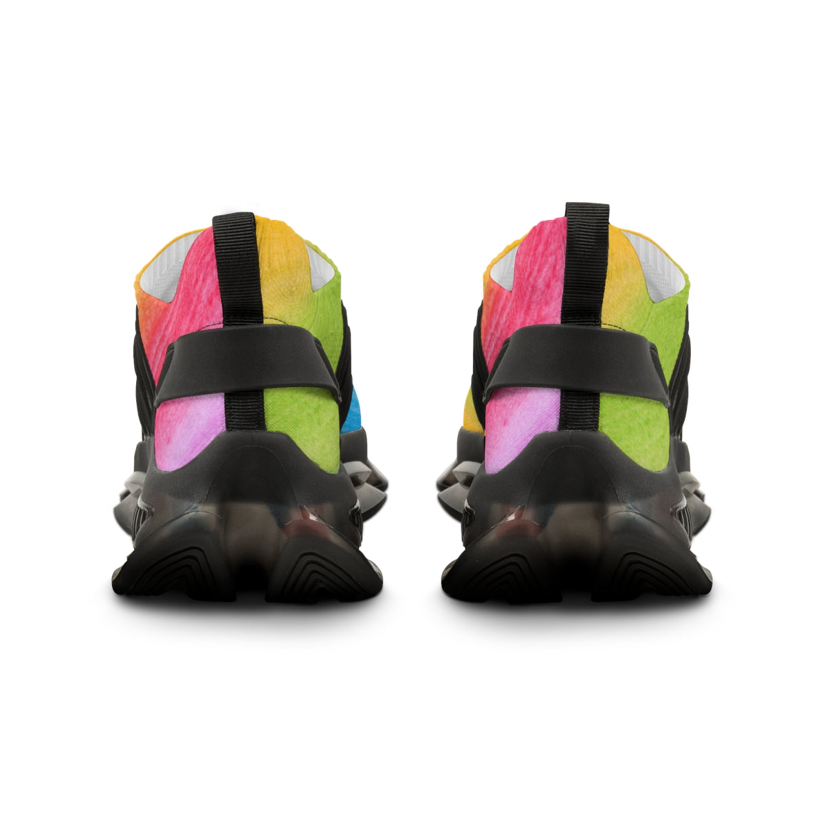 Rainbow Mesh Sports Sneakers