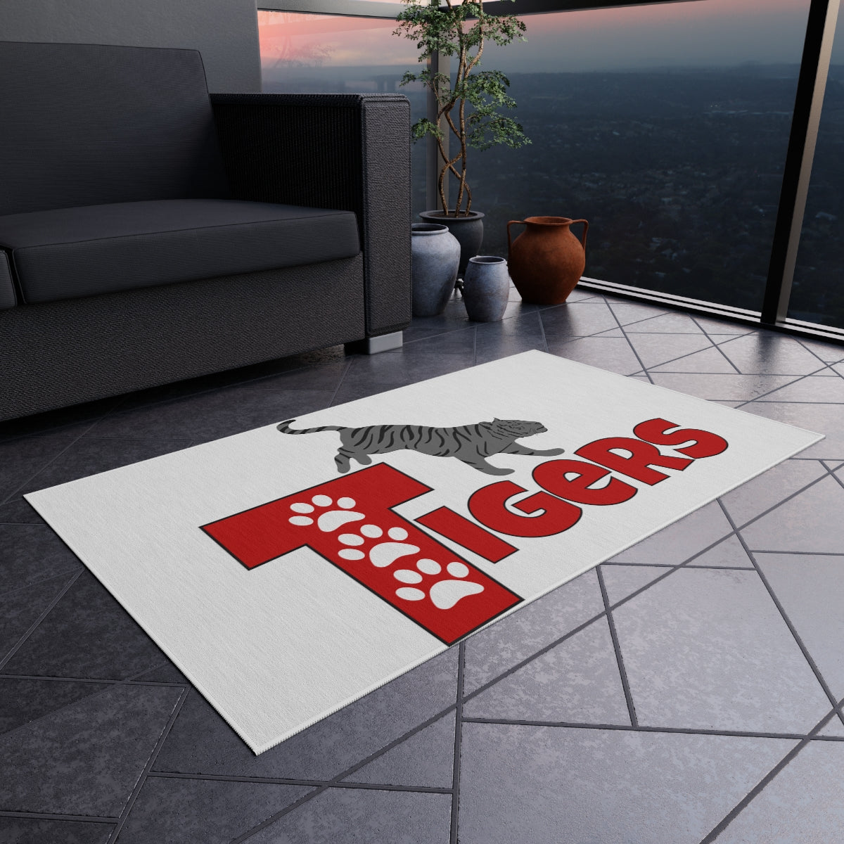 Tigers Outdoor Rug