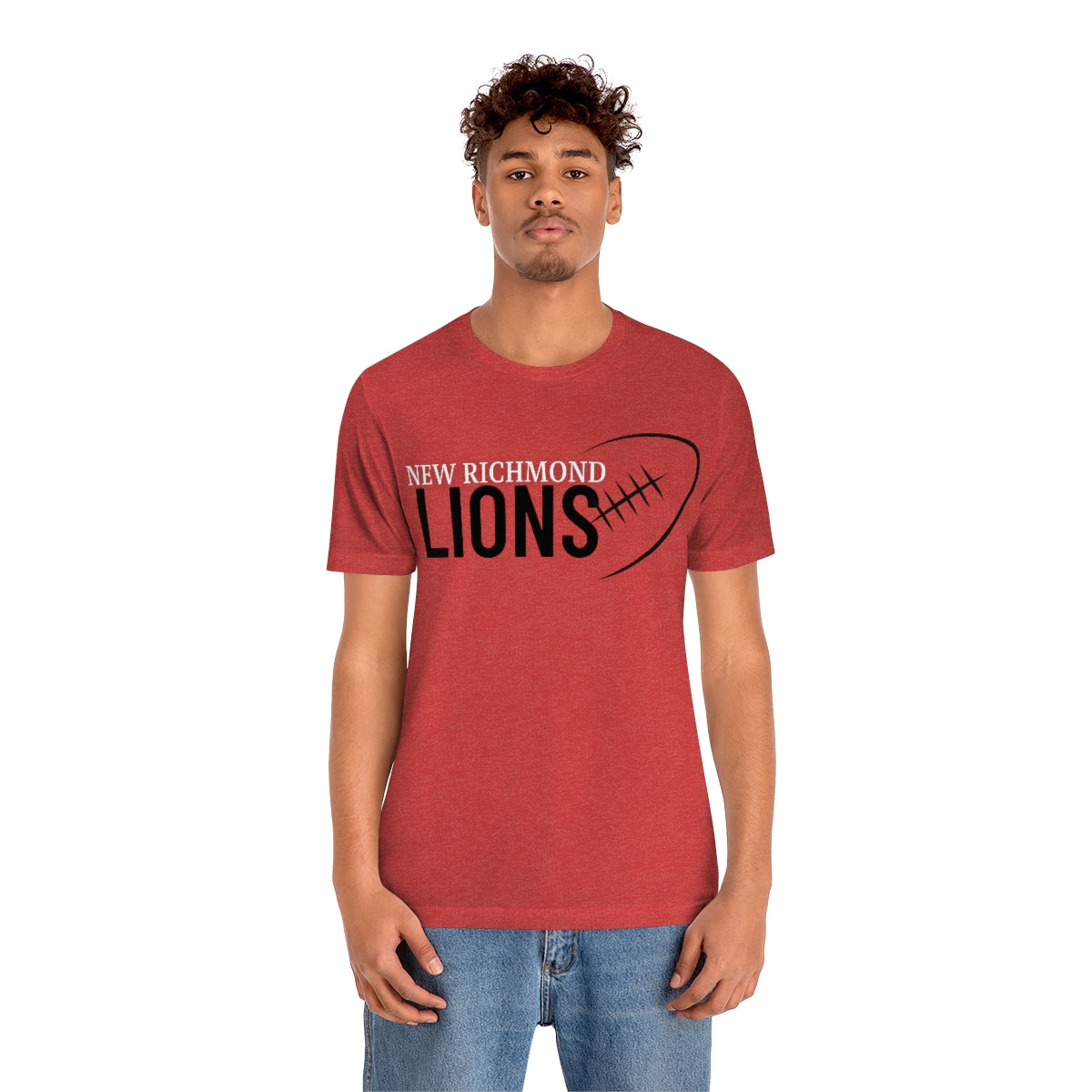 Lions Football Unisex Jersey Short Sleeve Tee