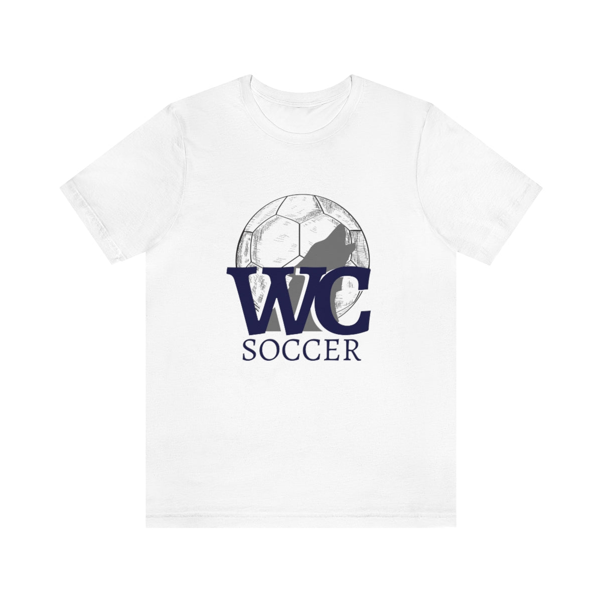 Soccer Wolves Unisex Jersey Short Sleeve Tee