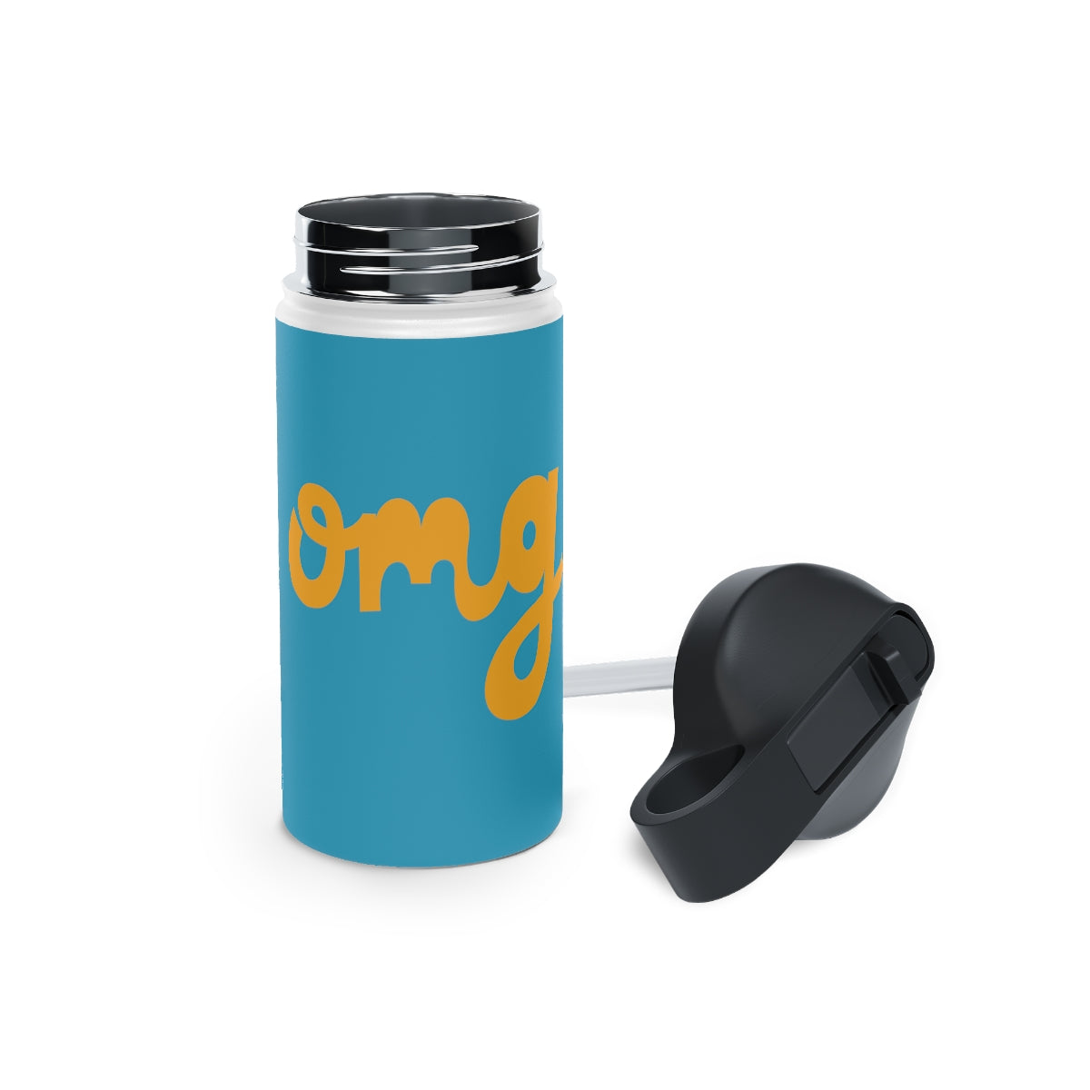 OMG Stainless Steel Water Bottle, Standard Lid