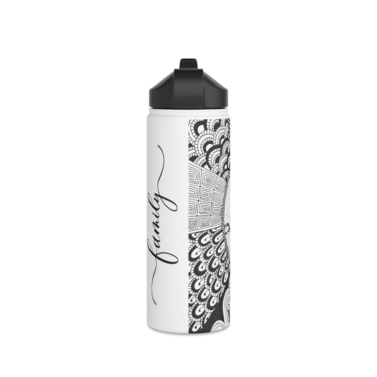 Stainless Steel Water Bottle, Standard Lid