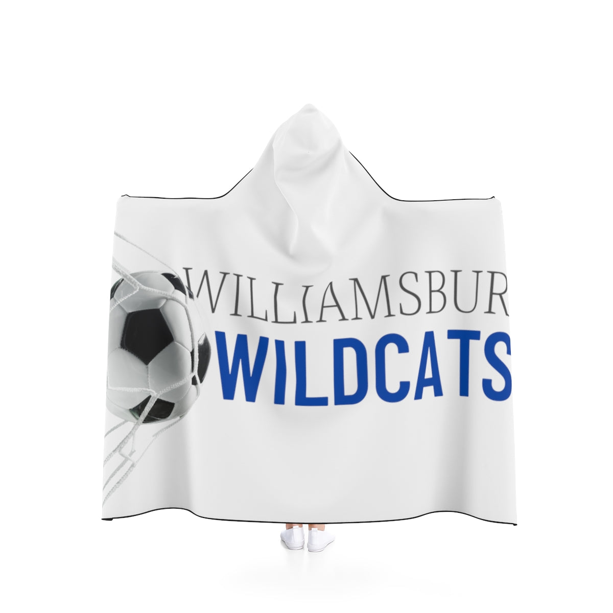 Wildcats Soccer Hooded Blanket