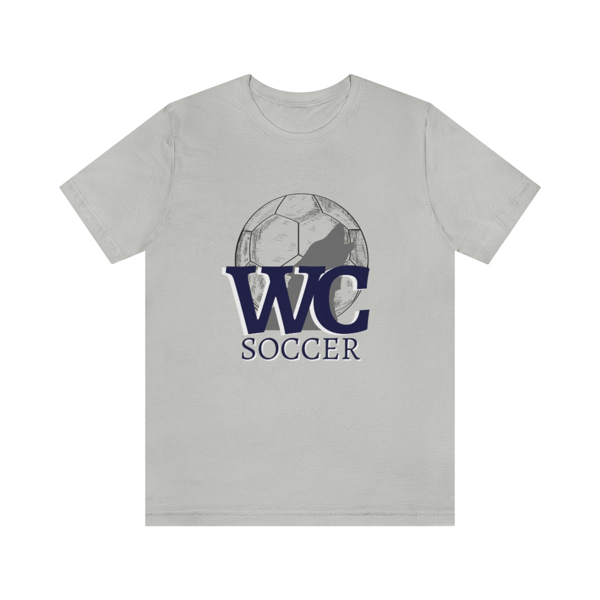 Soccer Wolves Unisex Jersey Short Sleeve Tee