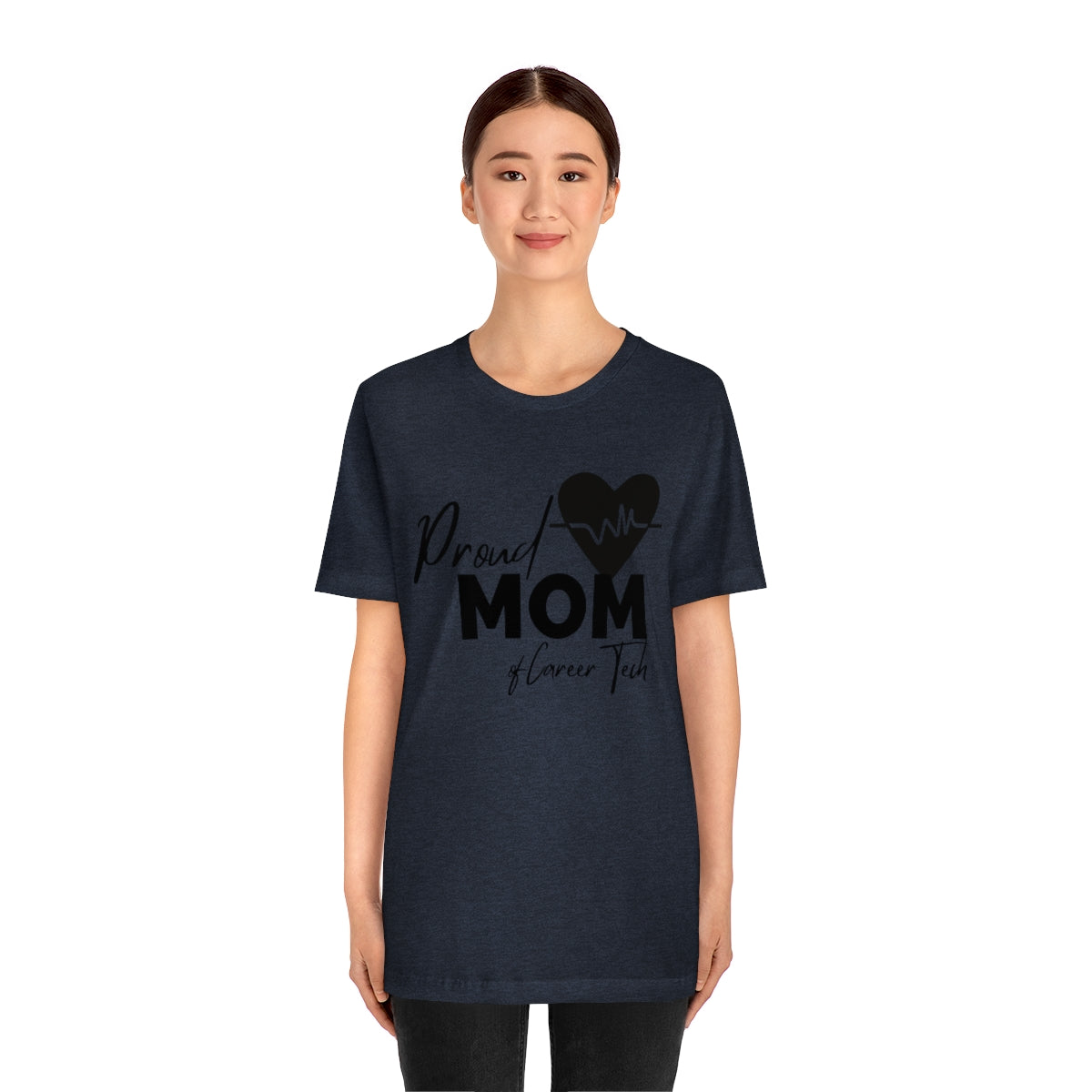 Proud Mom of Career Tech Student Jersey Short Sleeve Tee