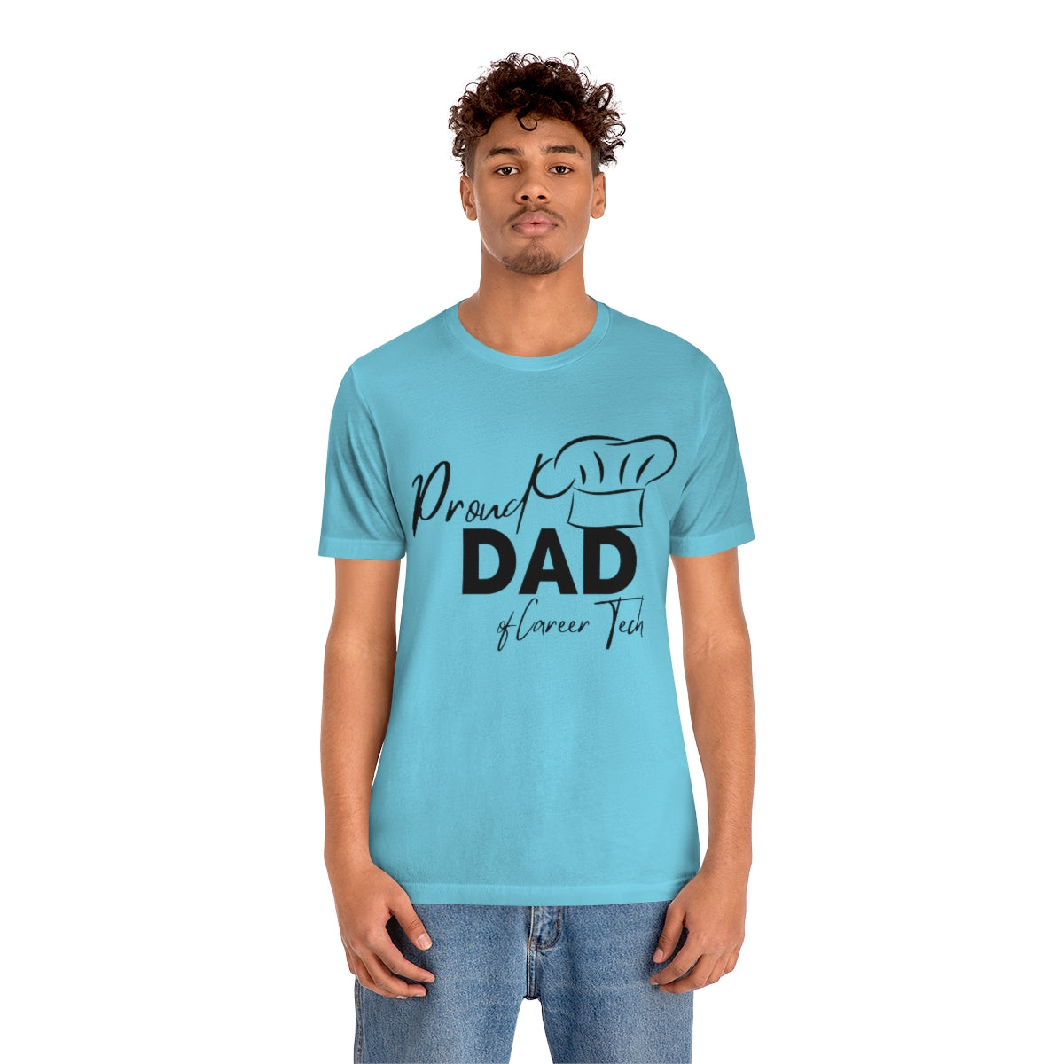 Proud Dad of Career Tech Student  Jersey Short Sleeve Tee