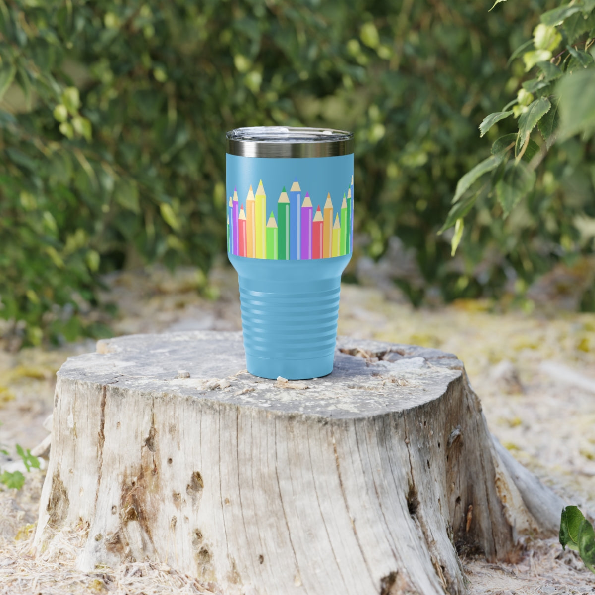 Colored Pencils Ringneck Tumbler, 30oz