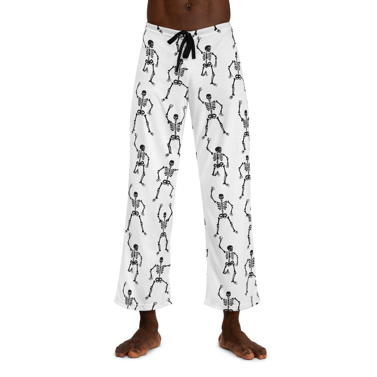 Skeleton Men's Pajama Pants (AOP)