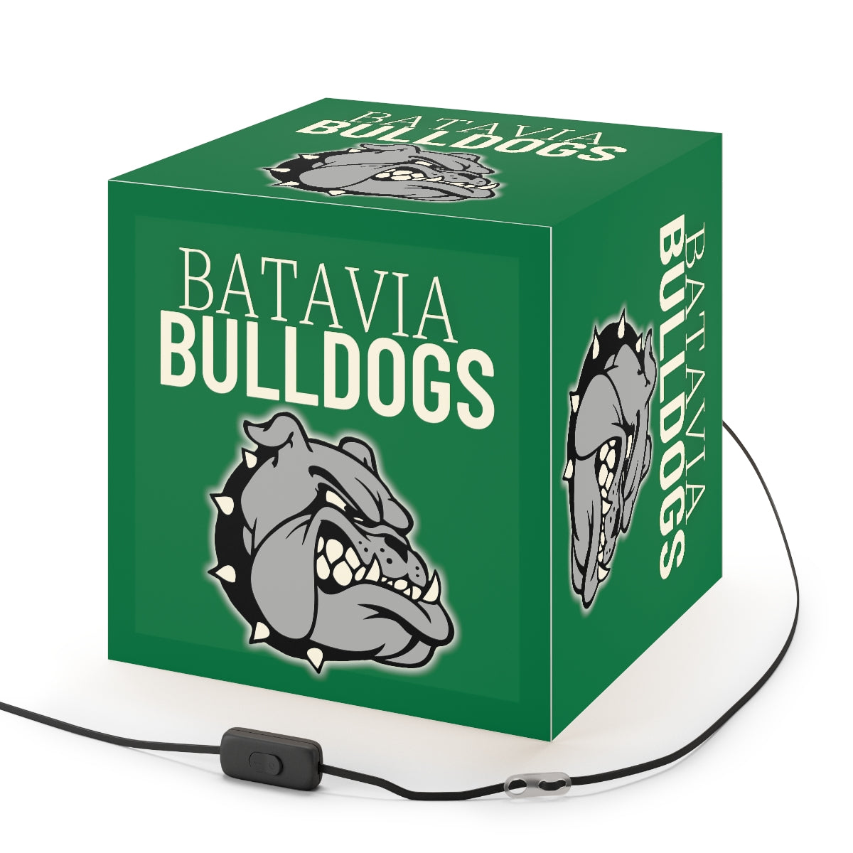 Bulldogs Light Cube Lamp