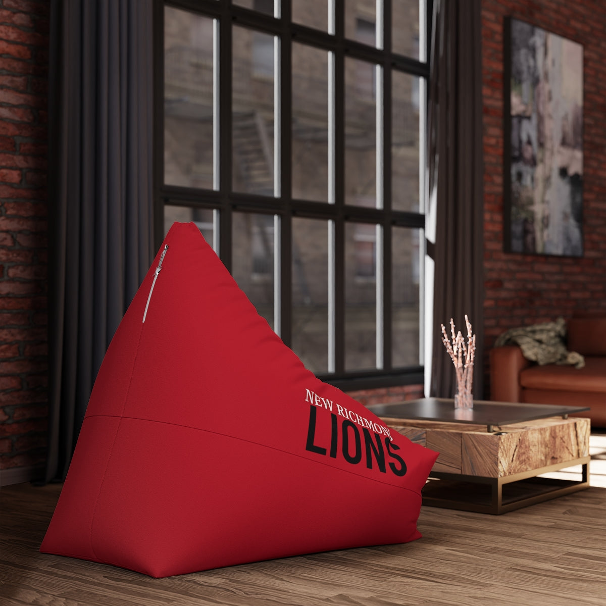 Lions Bean Bag Chair Cover (Filling Sold Separately)