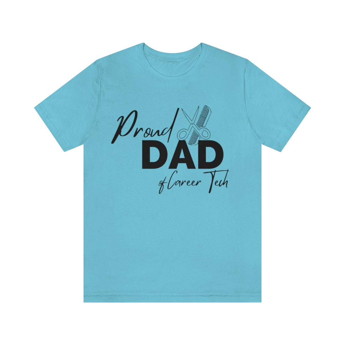 Proud Dad of Career Tech Student Jersey Short Sleeve Tee