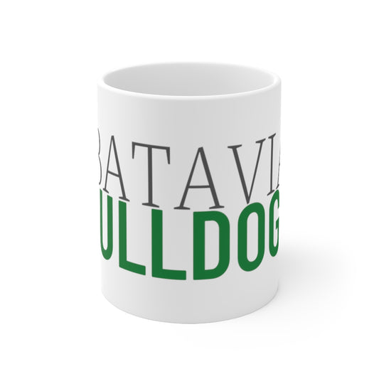 Bulldog Ceramic Mug 11oz