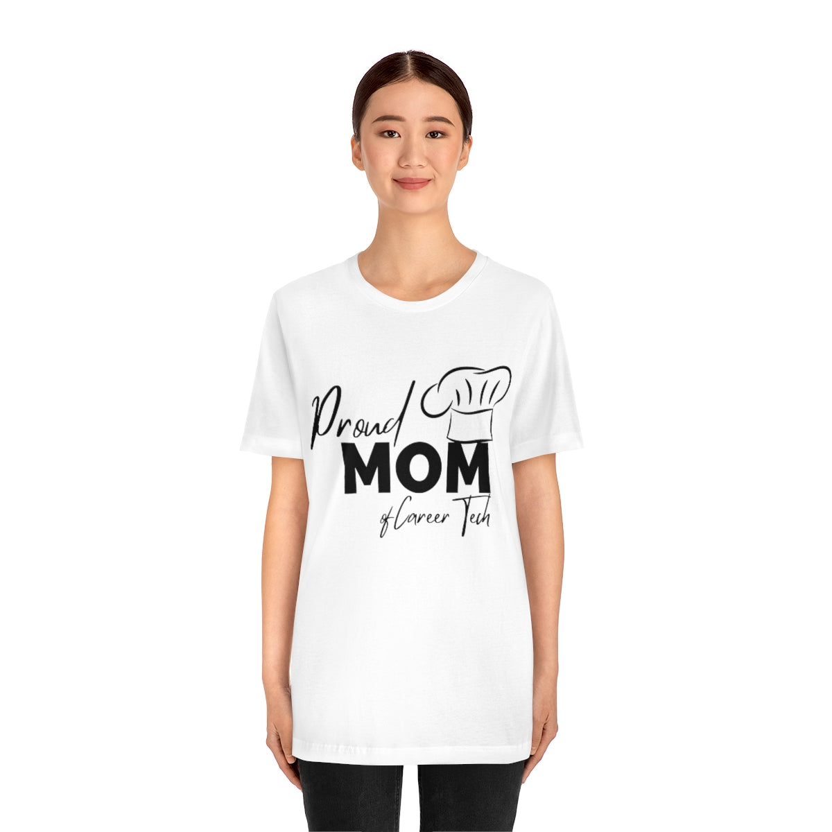 Proud Mom of Career Tech Student Jersey Short Sleeve Tee