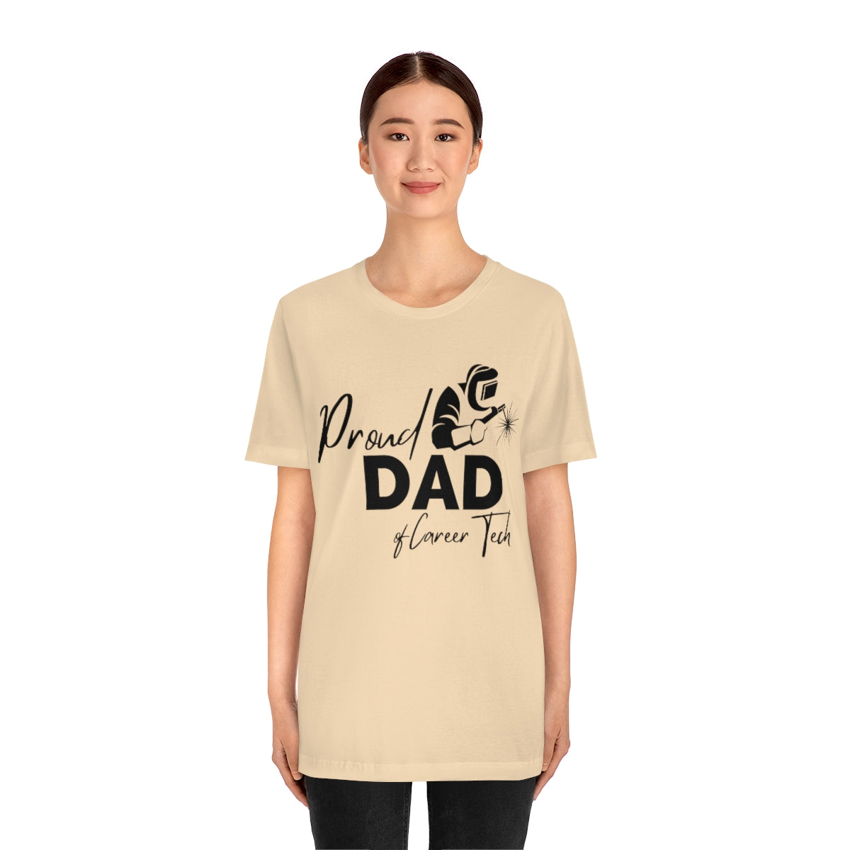 Proud Dad of Career Tech Student  Unisex Jersey