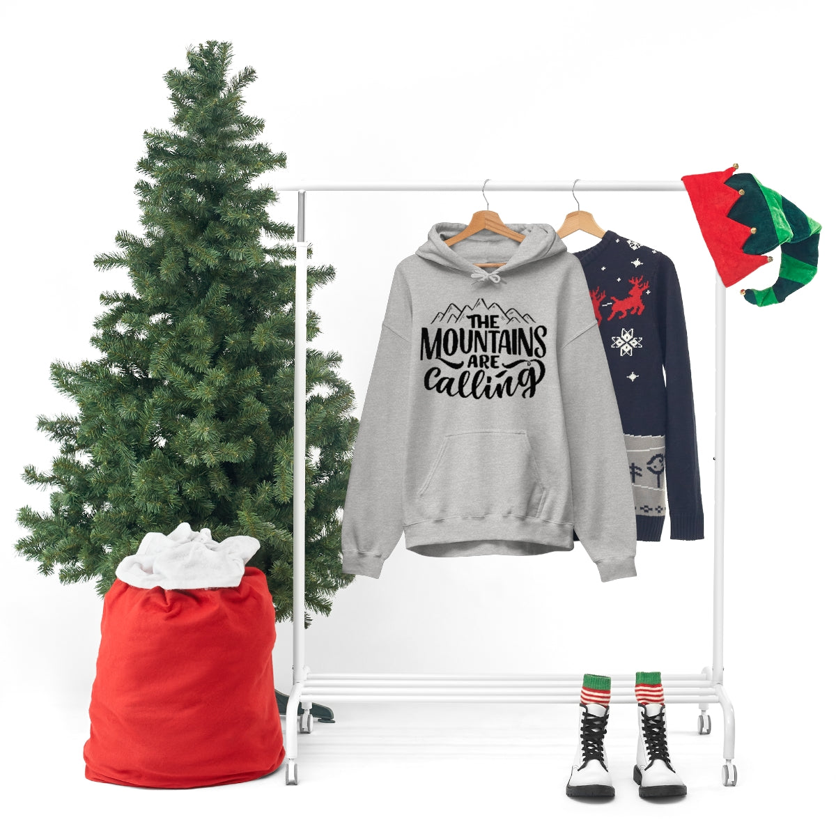 The Mountains Unisex Heavy Blend™ Hooded Sweatshirt