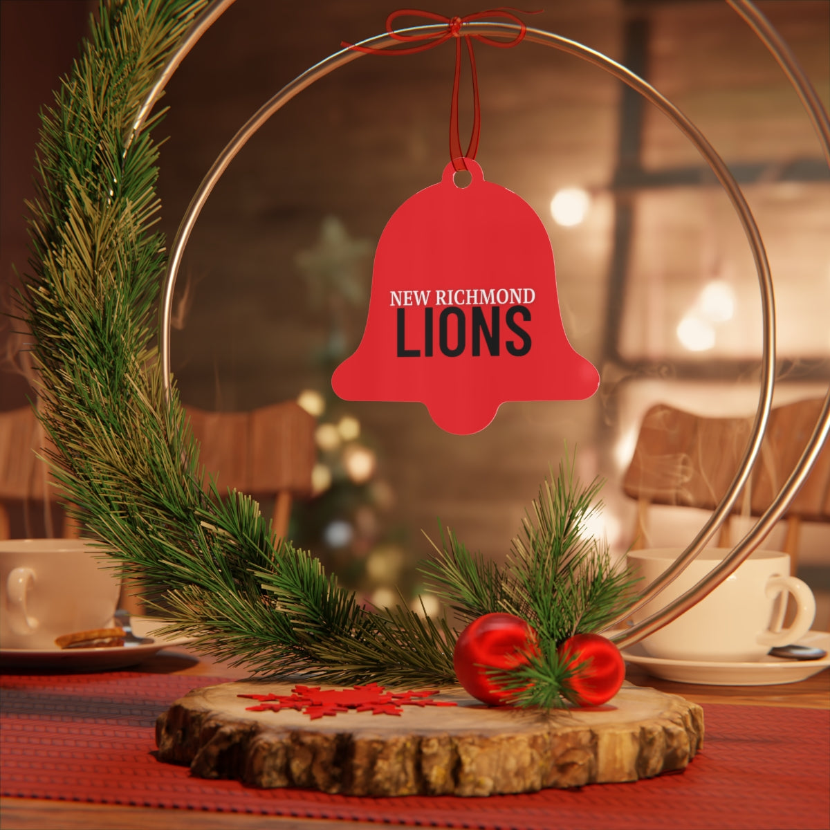 Lions Metal Ornaments