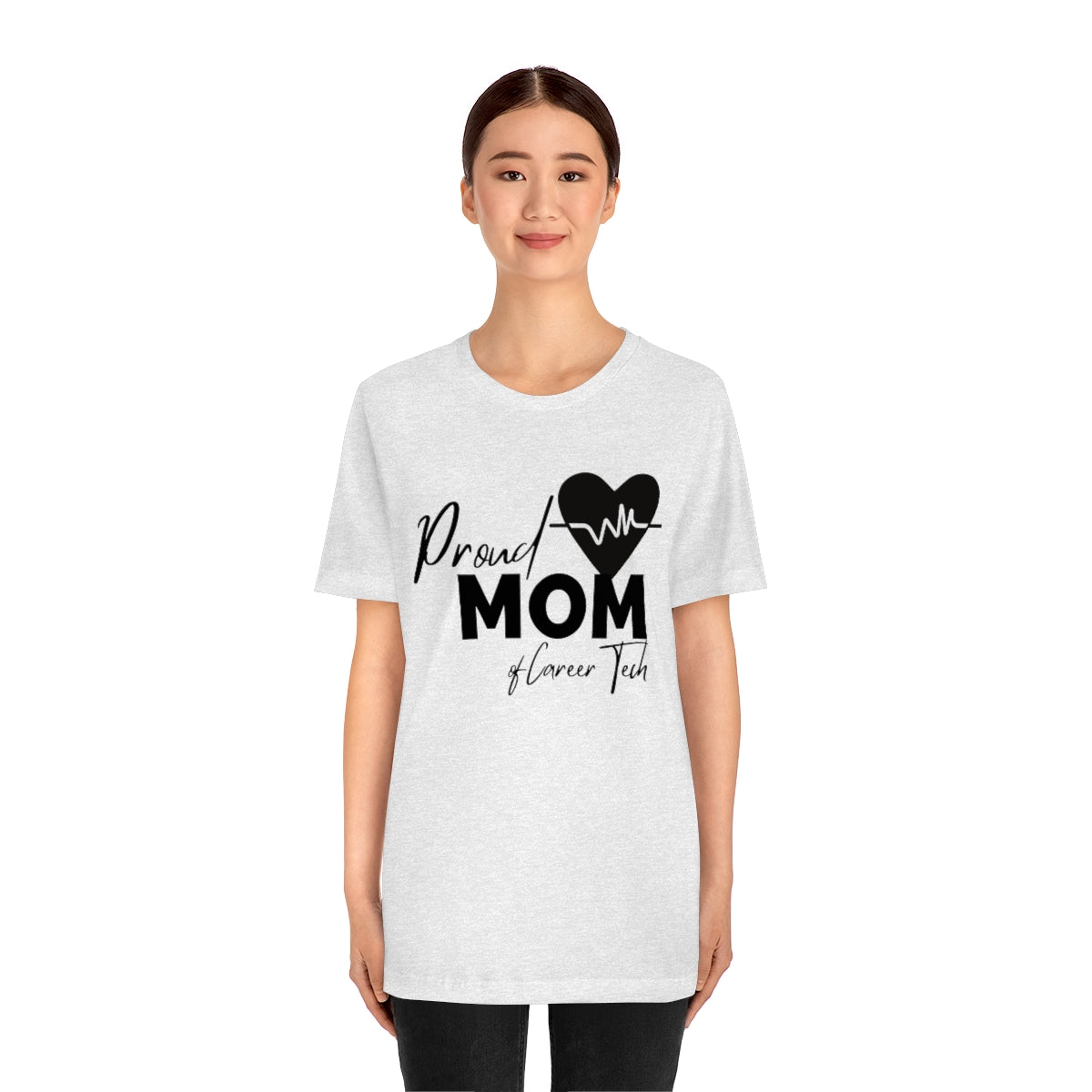 Proud Mom of Career Tech Student Jersey Short Sleeve Tee