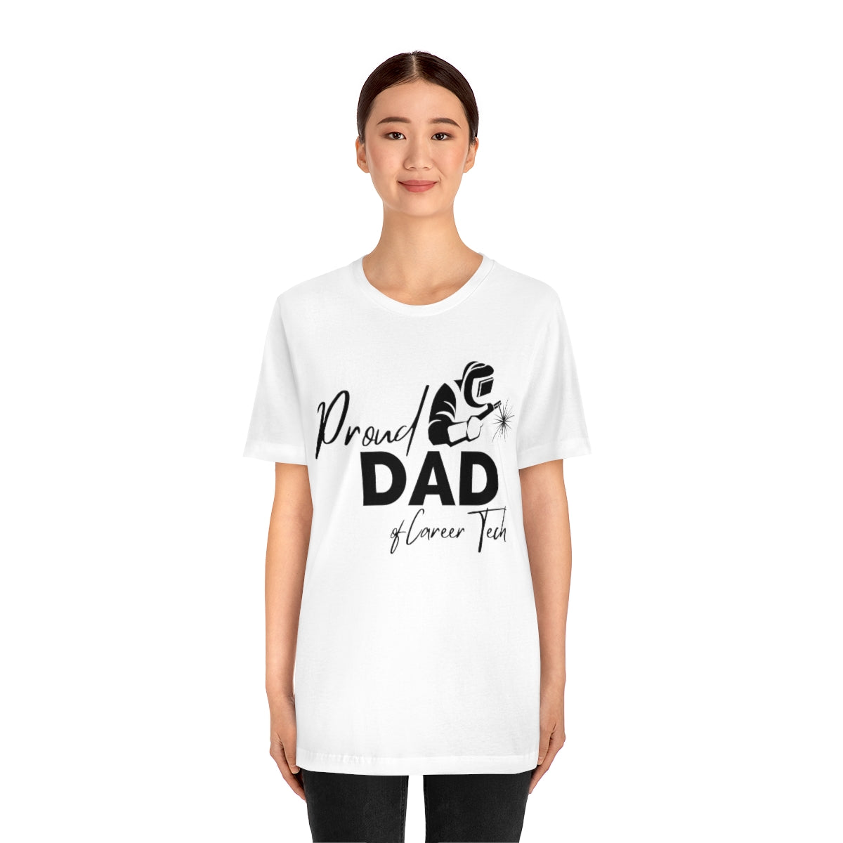 Proud Dad of Career Tech Student  Unisex Jersey