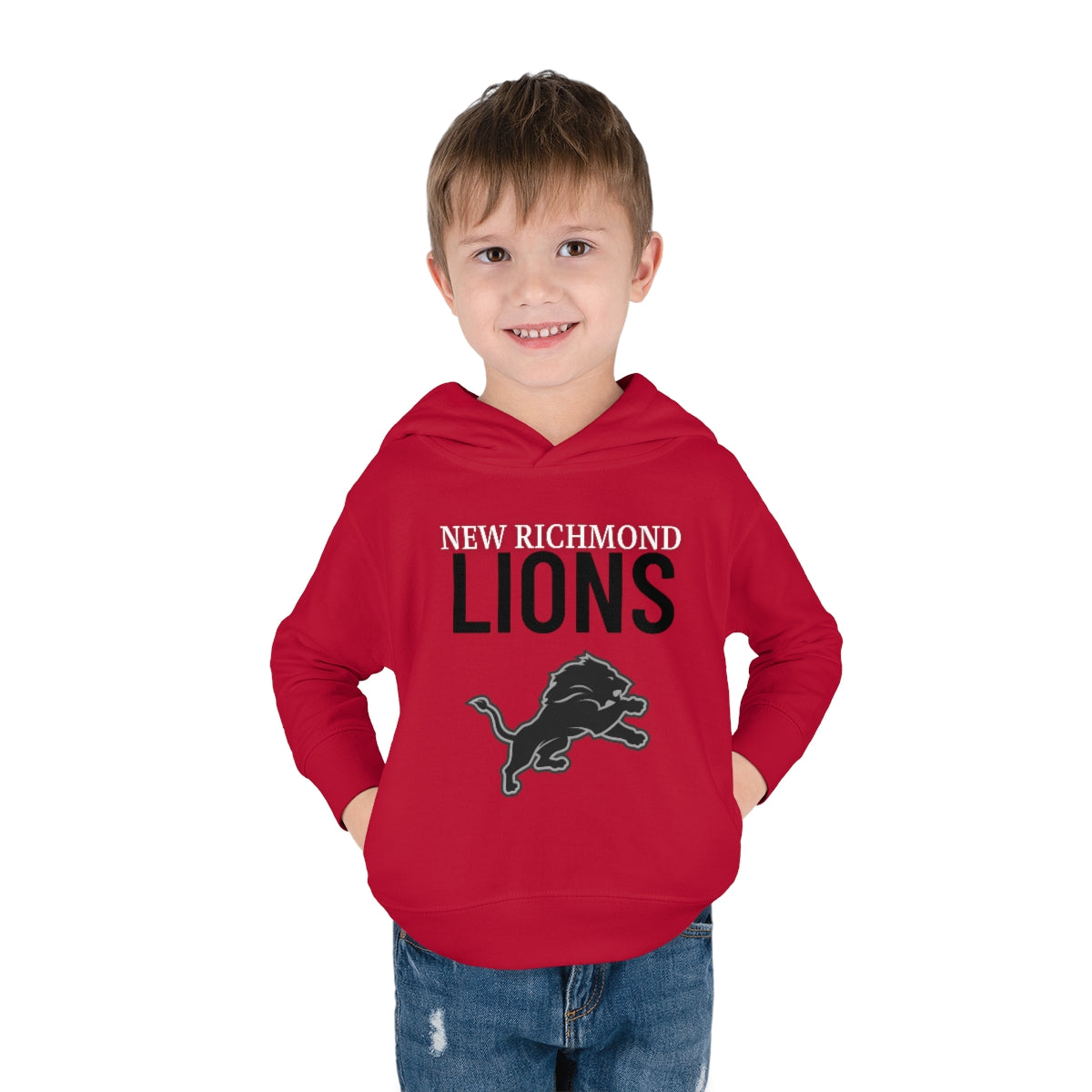 Lions Toddler Pullover Fleece Hoodie