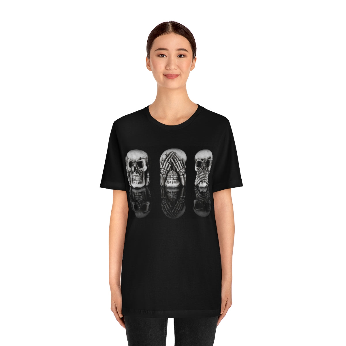 Hear No Evil, See No Evil, Say No Evil Unisex Jersey Short Sleeve Tee