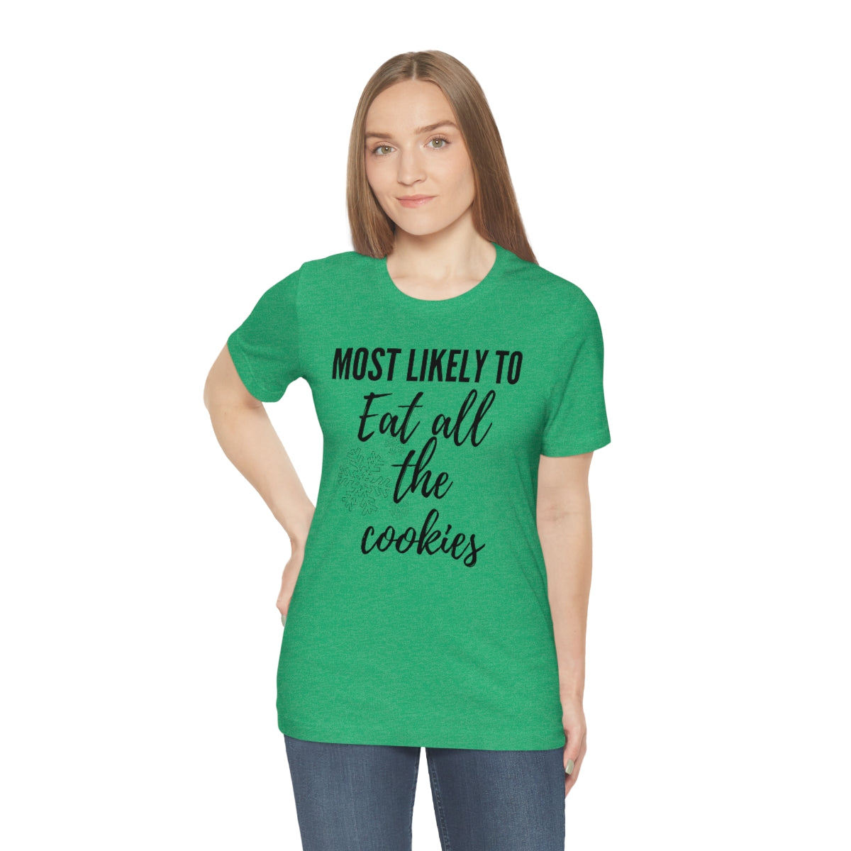 Eat the Cookies Unisex Jersey Short Sleeve Tee