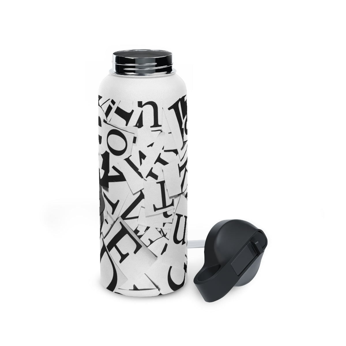 Copy of Stainless Steel Water Bottle, Standard Lid