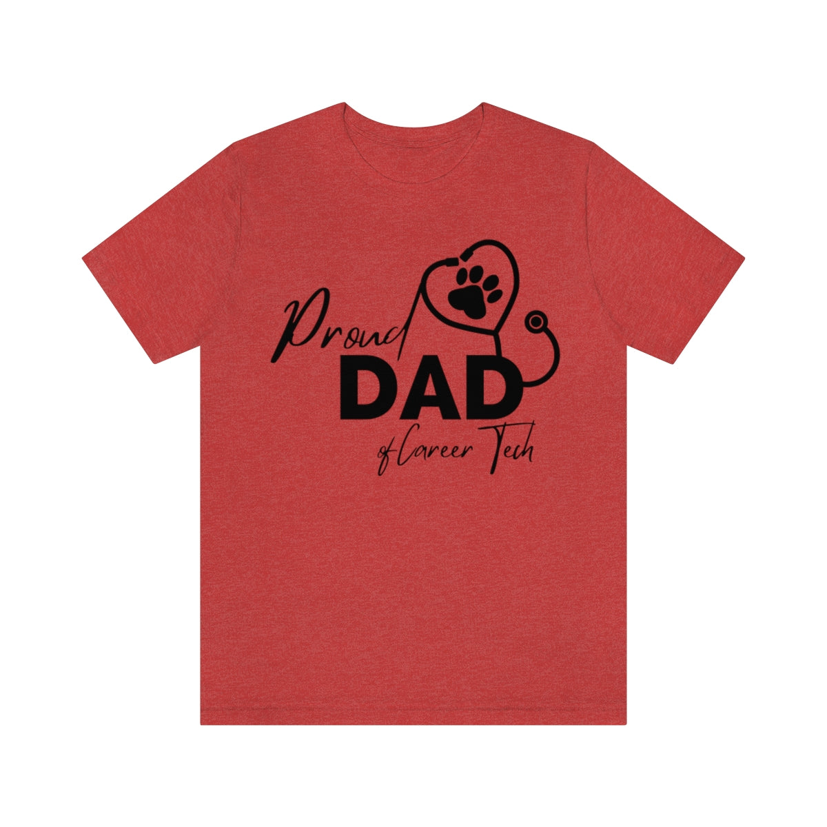 Proud Dad of Career Tech Student  Jersey Short Sleeve Tee