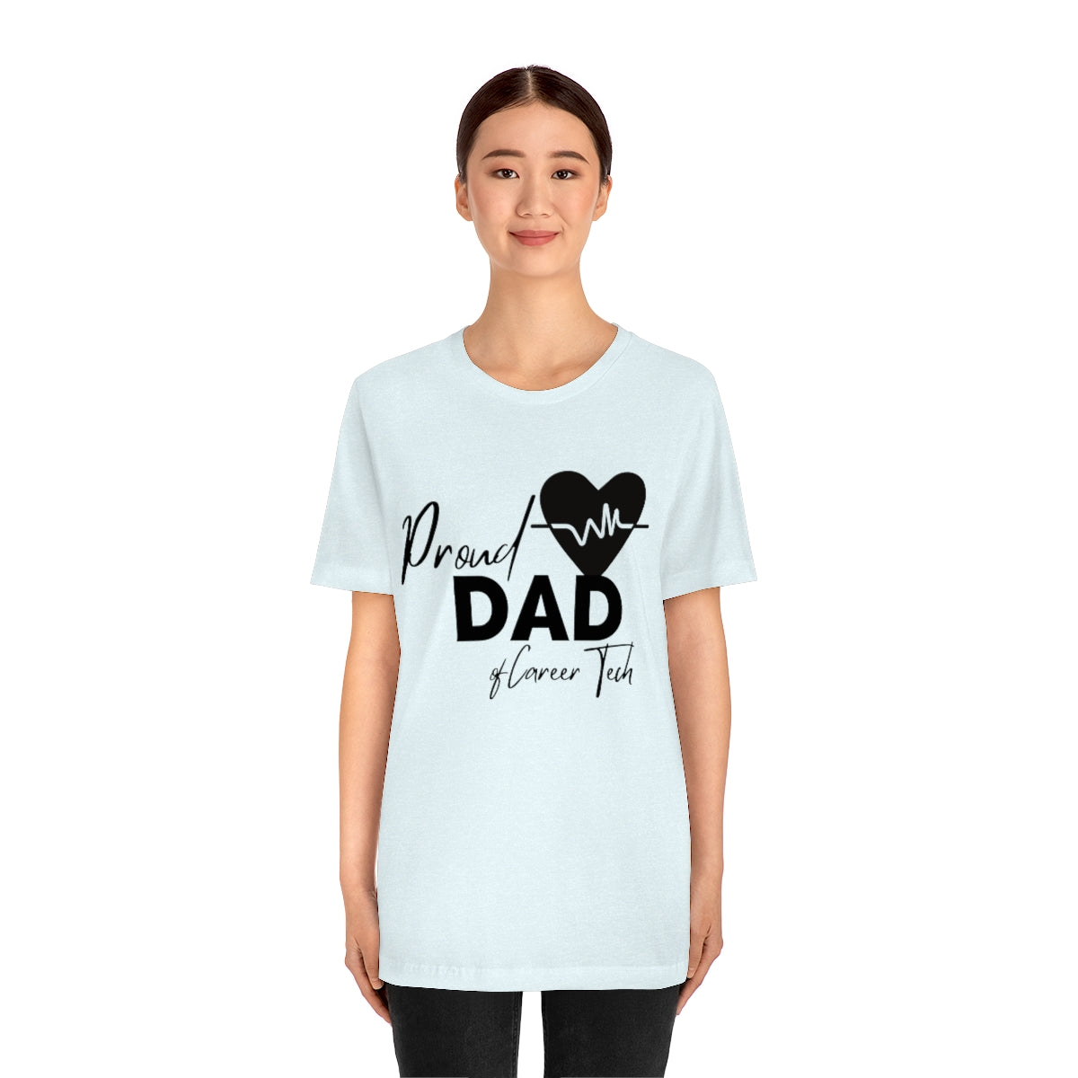 Proud Dad of Career Tech Student  Jersey Short Sleeve Tee