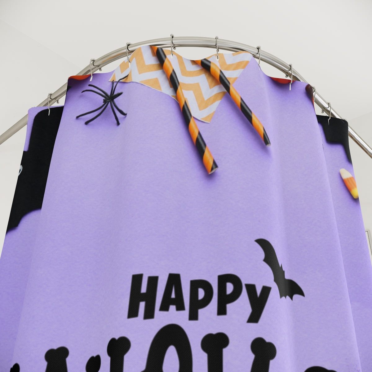 Halloween Polyester Shower Curtain