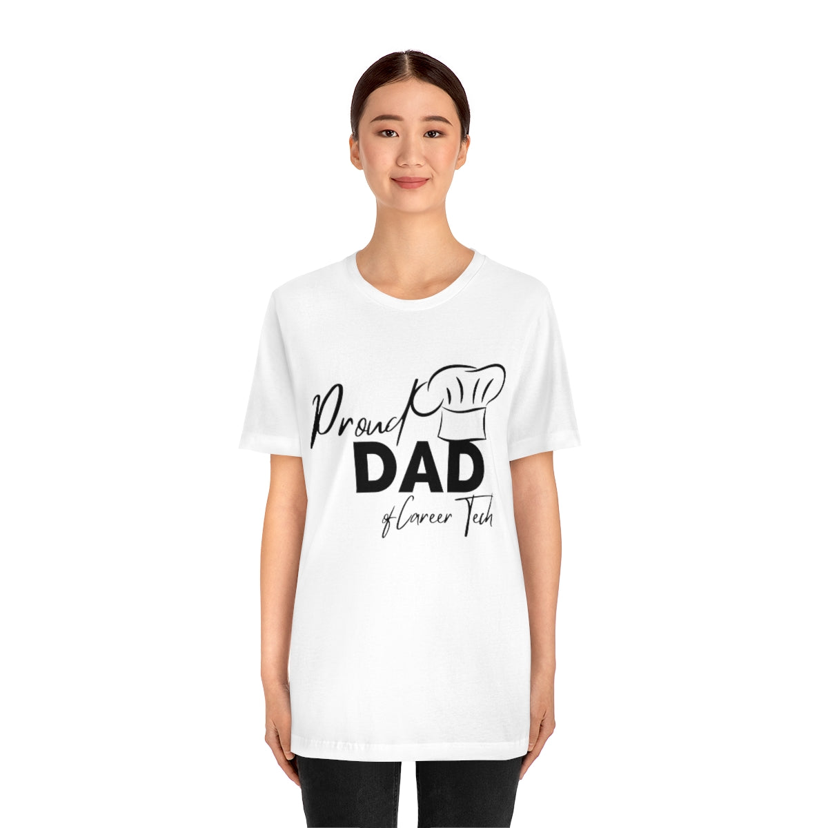 Proud Dad of Career Tech Student  Jersey Short Sleeve Tee