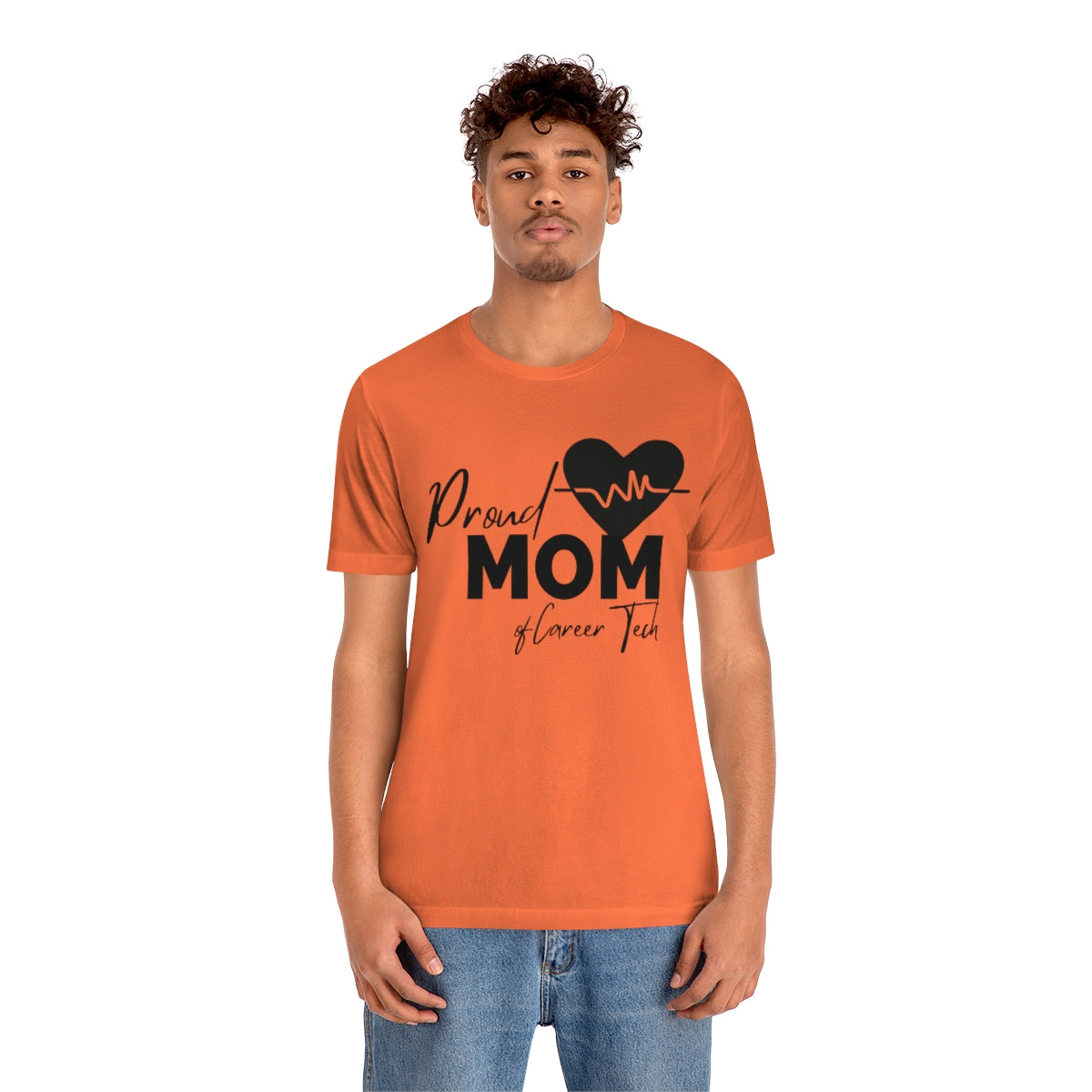 Proud Mom of Career Tech Student Jersey Short Sleeve Tee