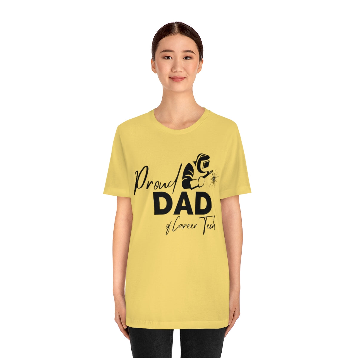 Proud Dad of Career Tech Student  Unisex Jersey