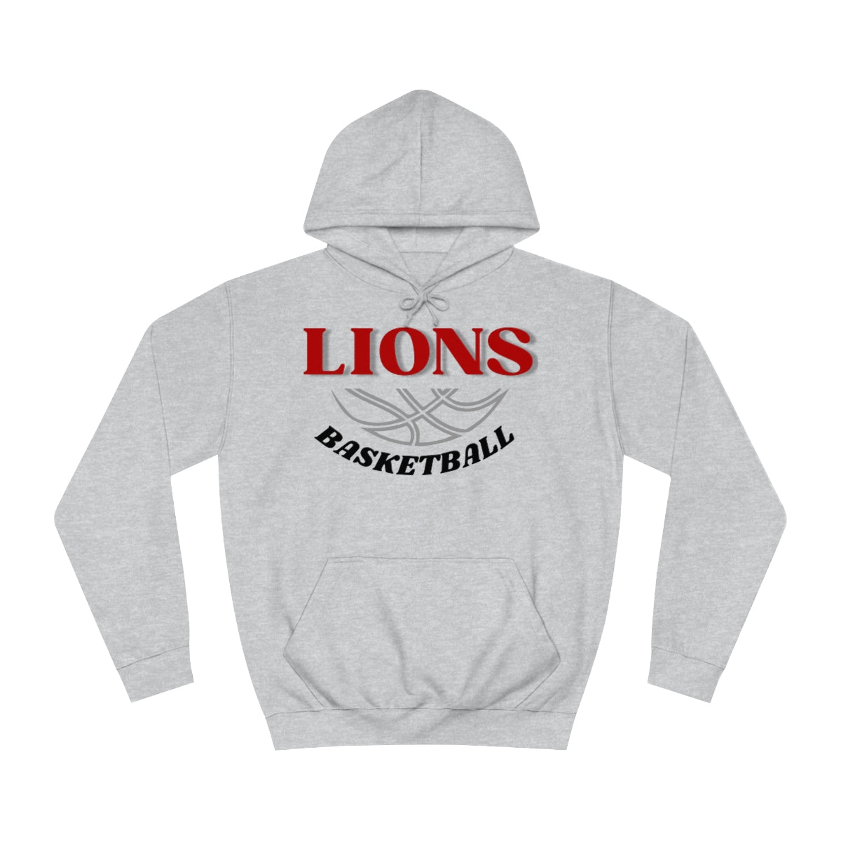 Lions Unisex College Basketball  Hoodie