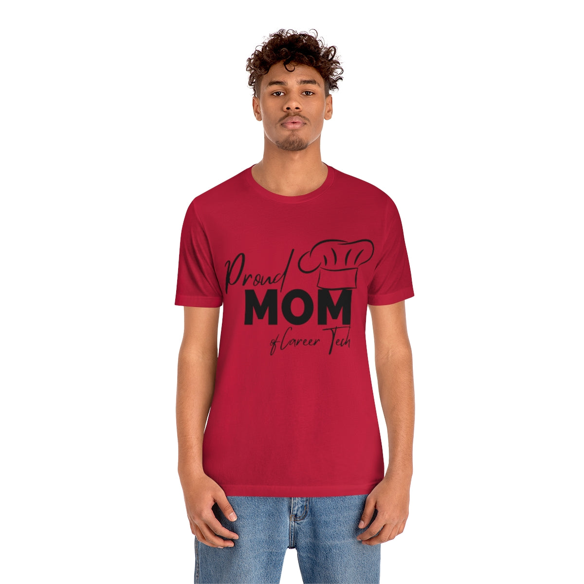 Proud Mom of Career Tech Student Jersey Short Sleeve Tee