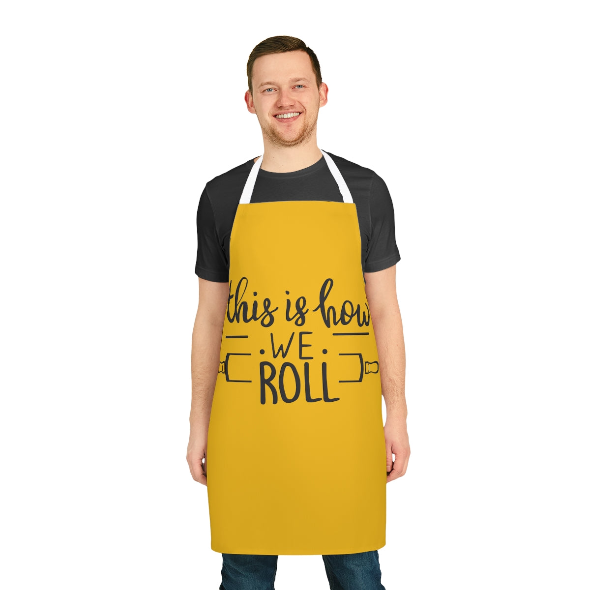 How We Roll Apron (AOP)