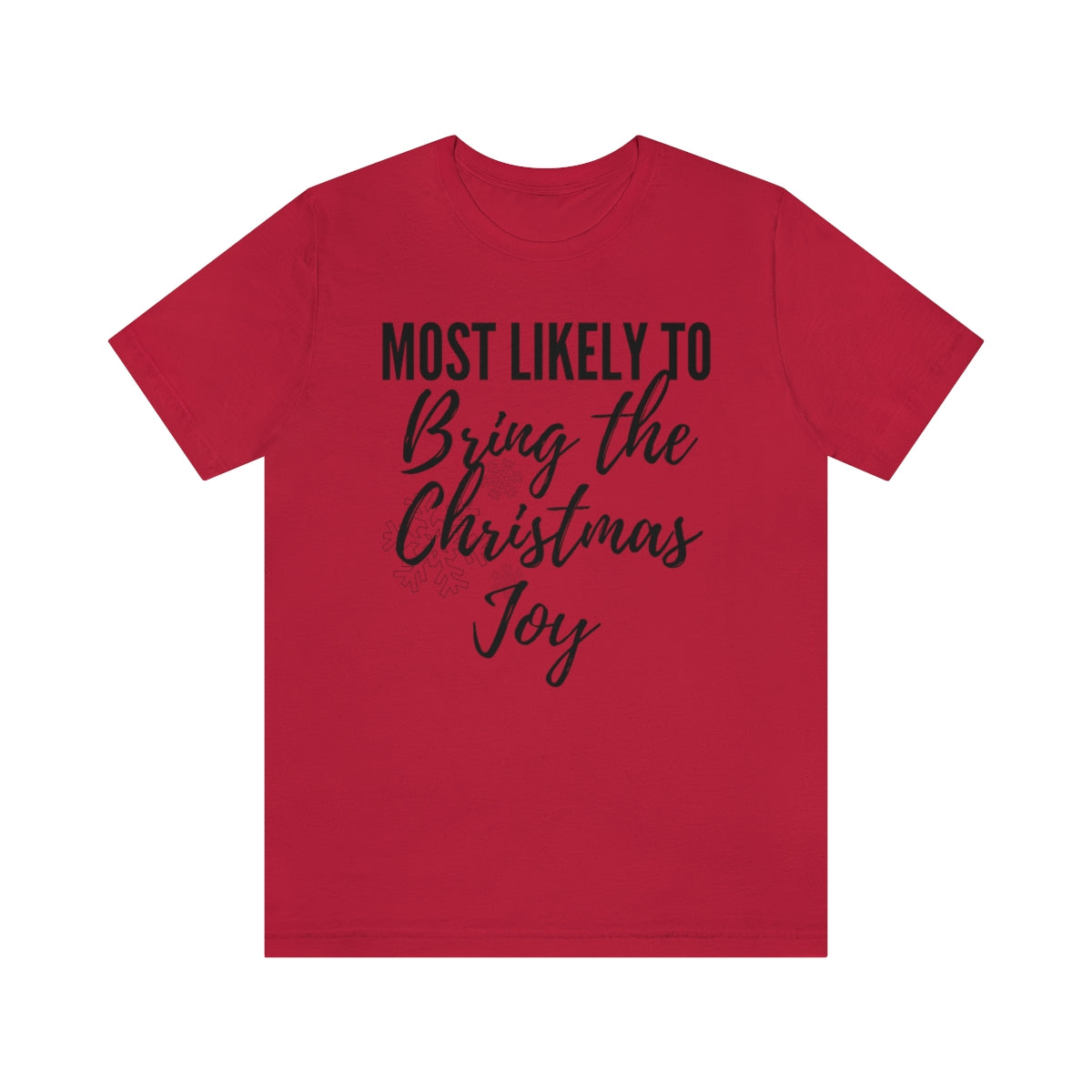 Christmas  Joy Unisex Jersey Short Sleeve Tee