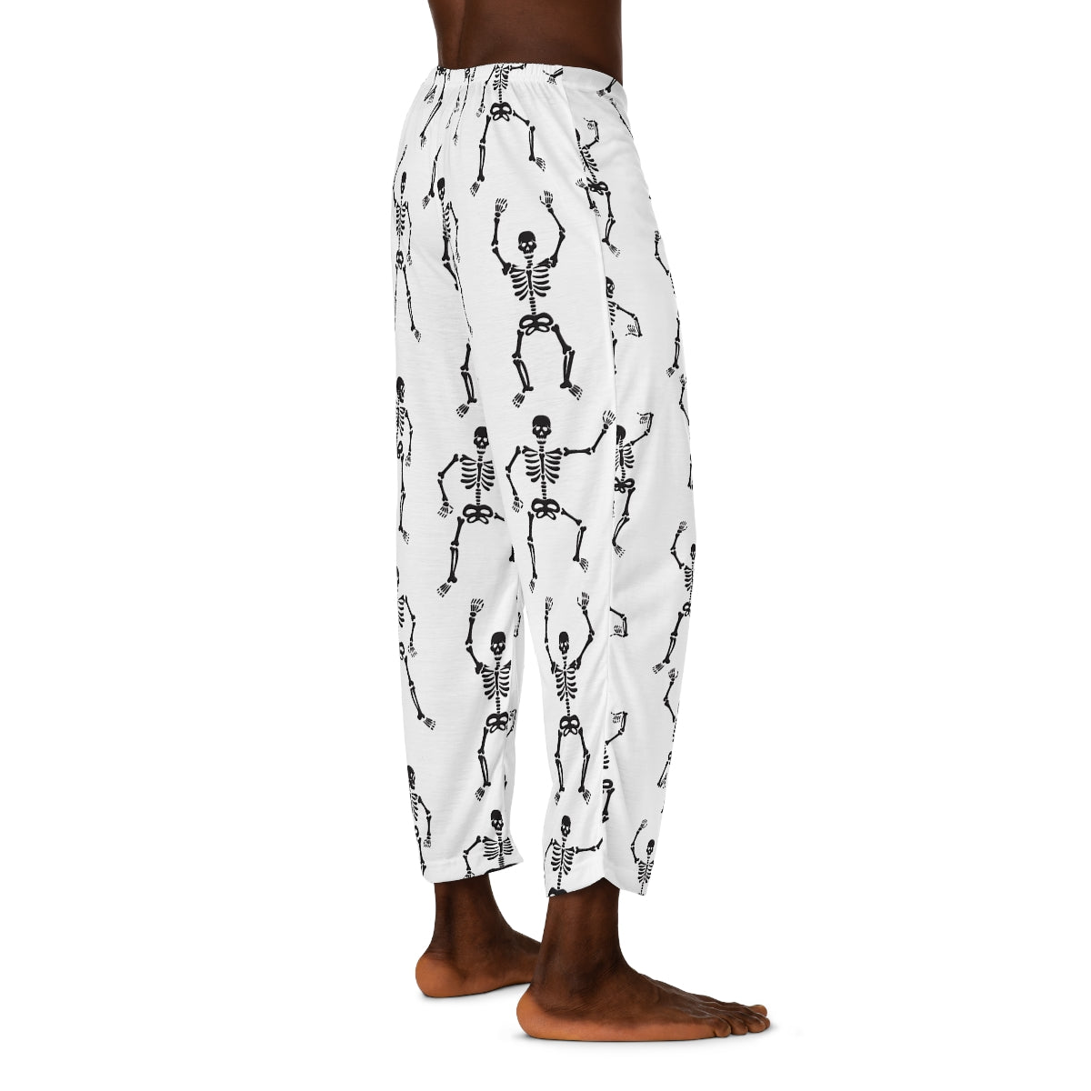 Skeleton Men's Pajama Pants (AOP)