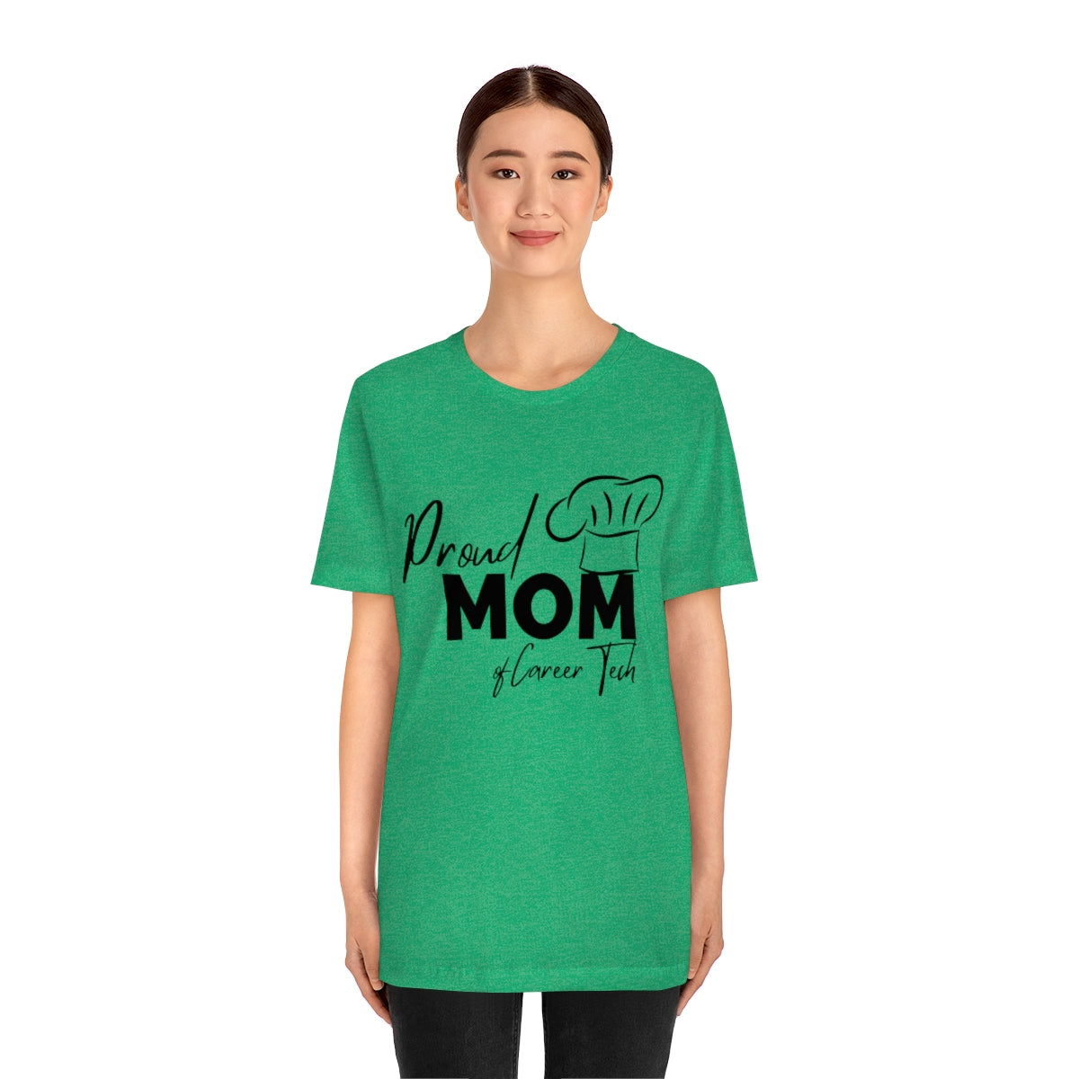 Proud Mom of Career Tech Student Jersey Short Sleeve Tee