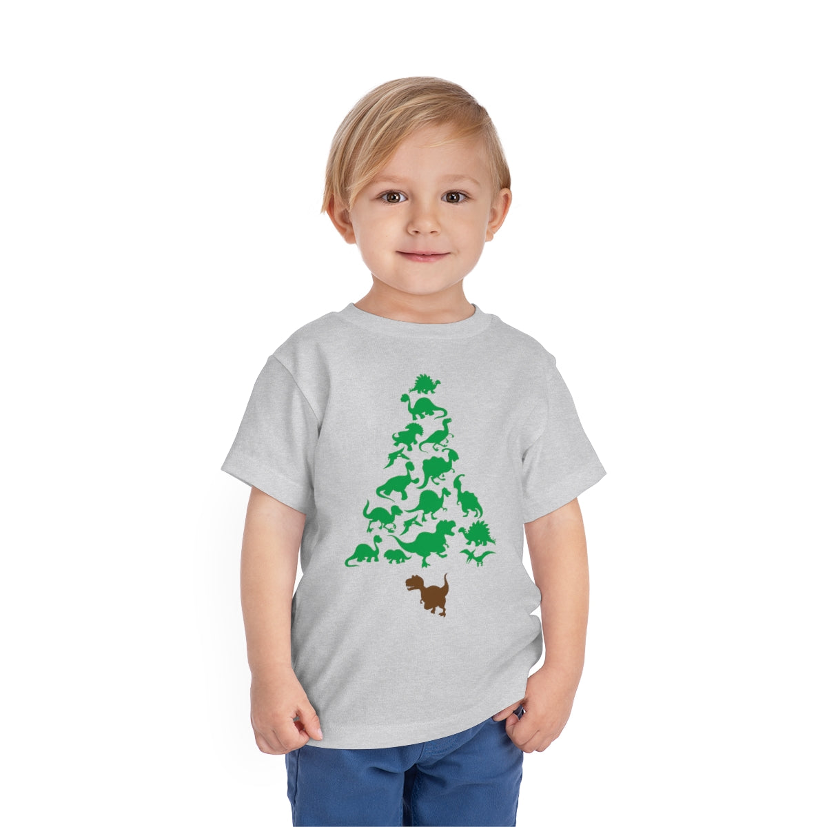 Dino Tree Toddler Short Sleeve Tee