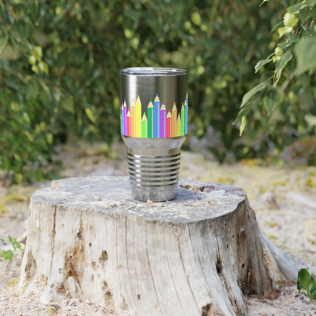 Colored Pencils Ringneck Tumbler, 30oz