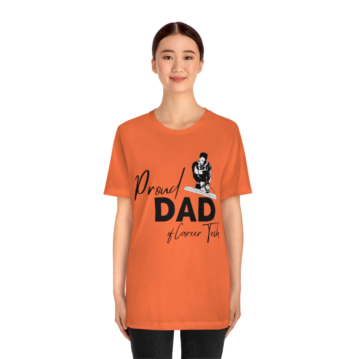 Proud Dad of Career Tech Student  Jersey Short Sleeve Tee