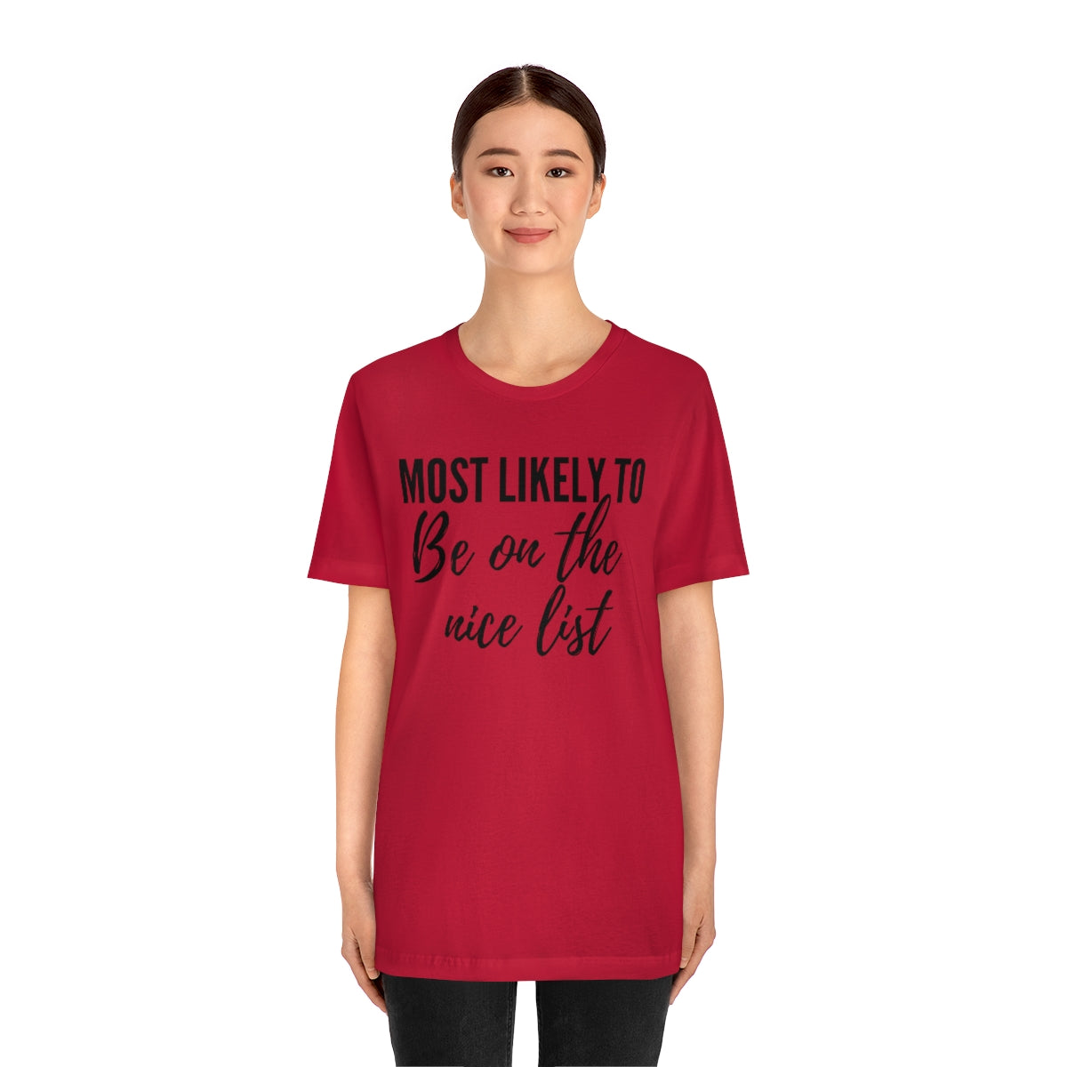 Nice List Unisex Jersey Short Sleeve Tee