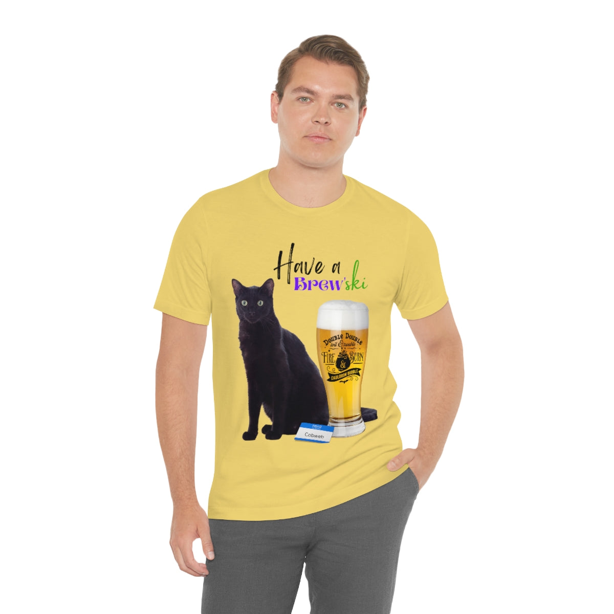 Black Cat Unisex Jersey Short Sleeve Tee