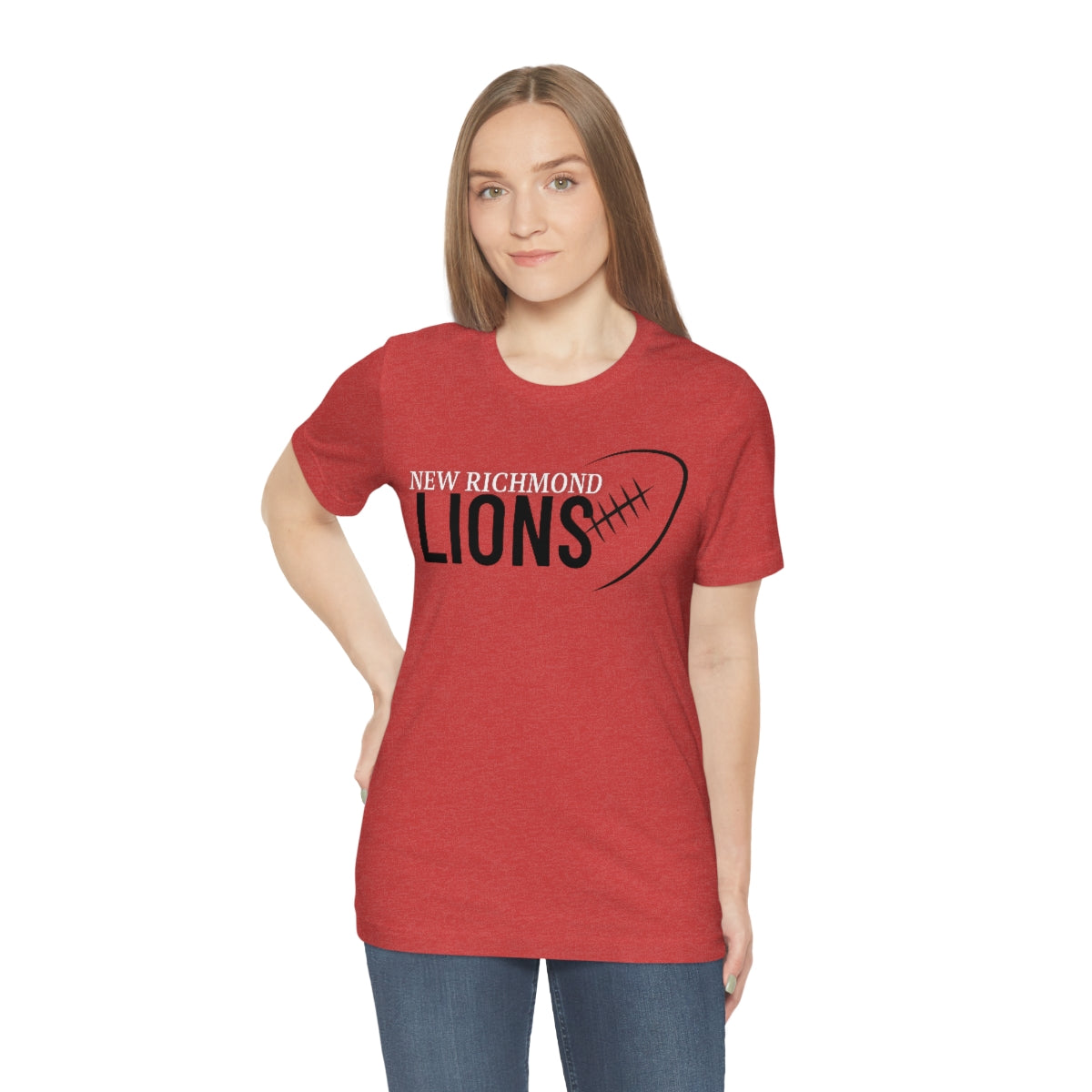 Lions Football Unisex Jersey Short Sleeve Tee