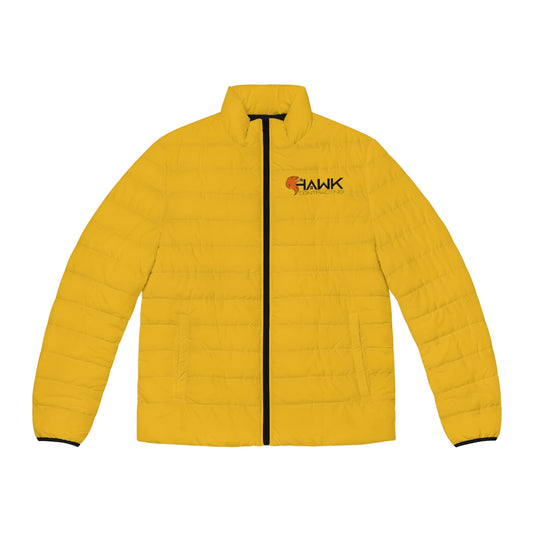 Hawk Men's Puffer Jacket (AOP)