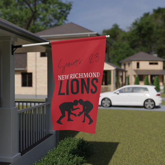 Wrestling Lions House Banner